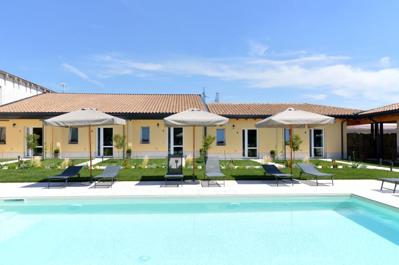 Agriturismo Pepe Rosa Rivoli Veronese Kültér fotó